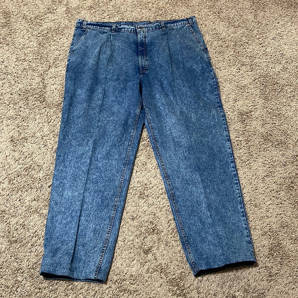 Vintage Levi’s Silvertab Men’s Size 46x32 Baggy Skater Flap Pocket Pleated USA